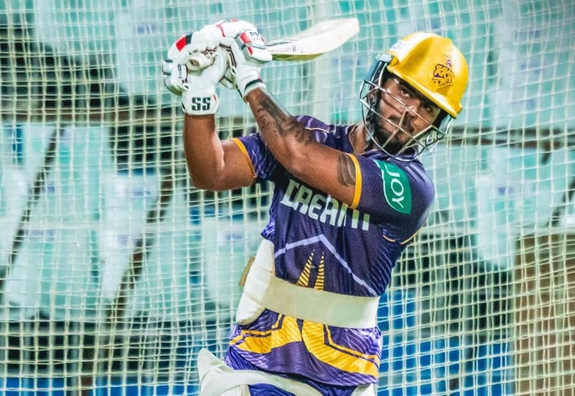 Nitish Rana will be an important batter for KKR in the match [X}