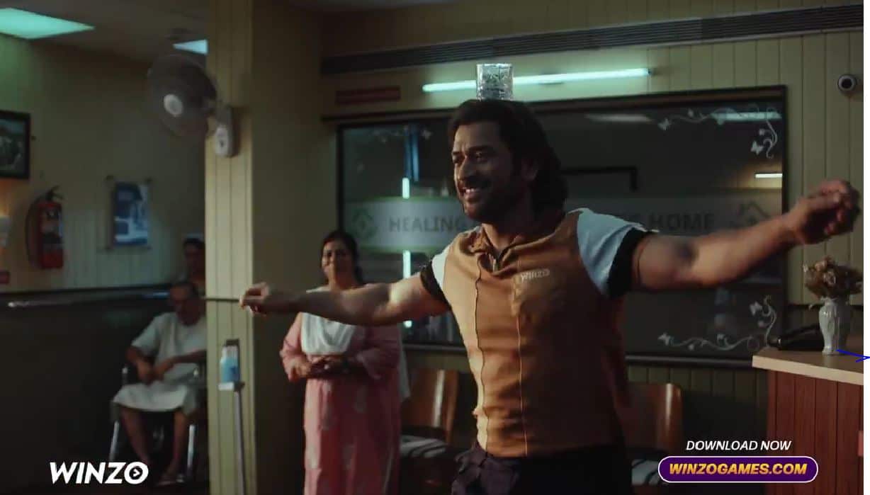 Dhoni seen dancing to Bobby Deol's tunes [screengrab]