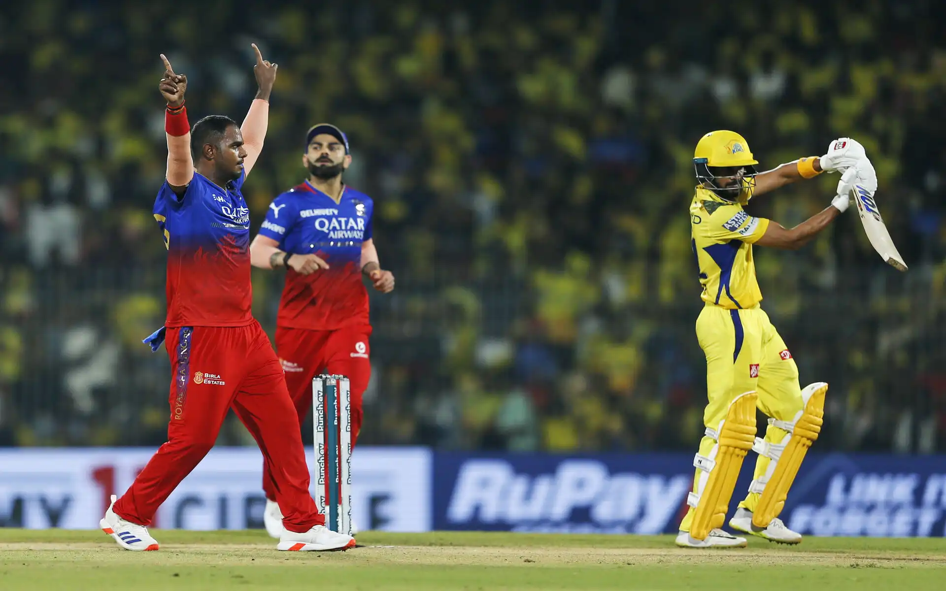 Yash Dayal gets Ruturaj Gaikwad's wicket (Source: IPL)
