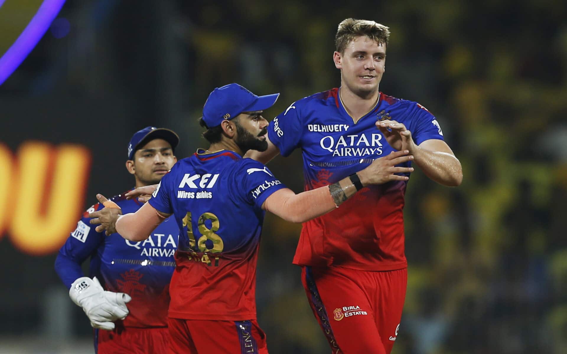 Cameron Green bagged two CSK wickets (Source: IPL)