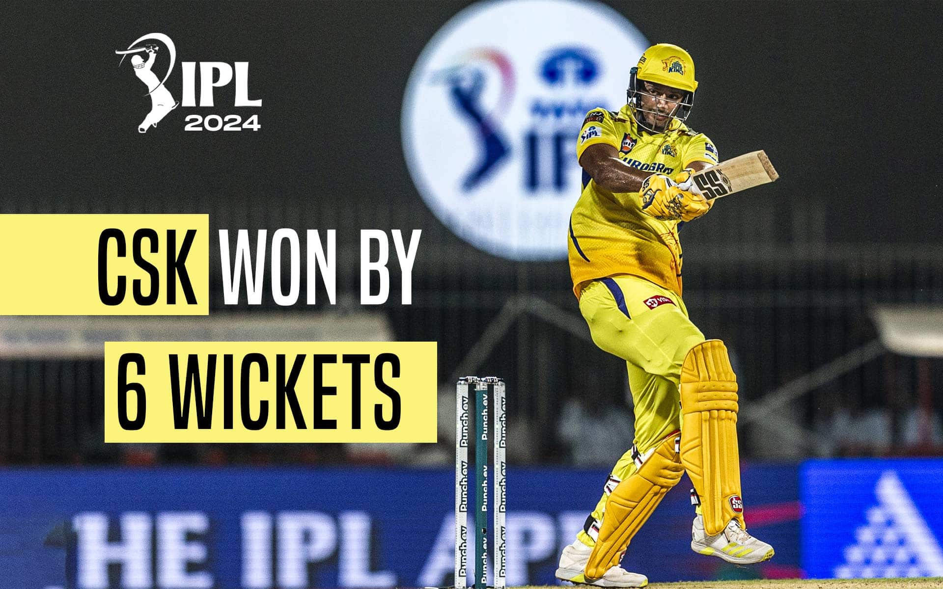 CSK won by six wickets against RCB (Source: OneCricket)