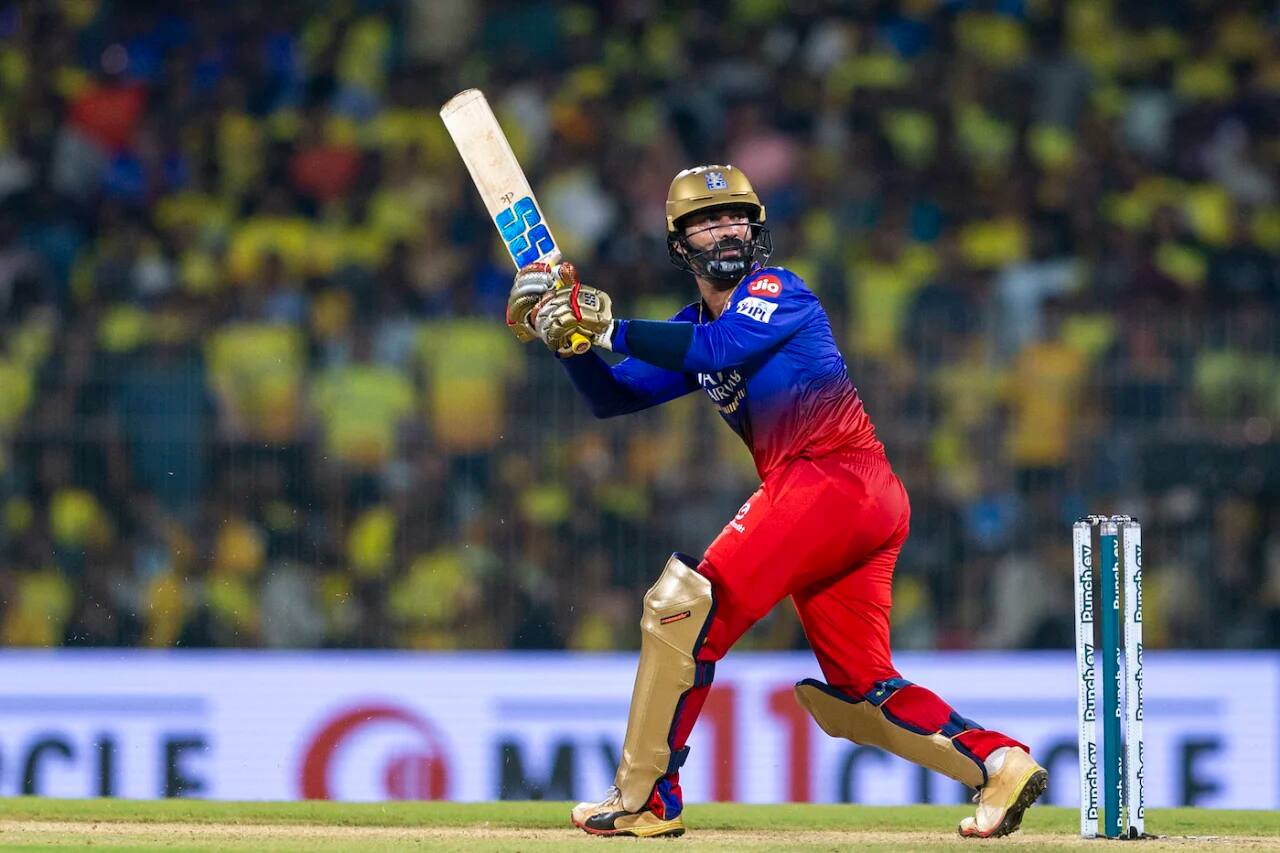Dinesh Karthik roared back to form with a crucial 38* (AP)