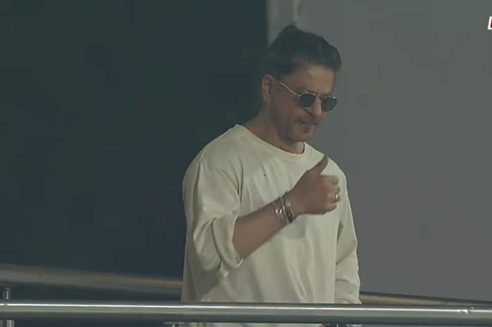 Shahrukh Khan at Eden Gardens | Source: X.com