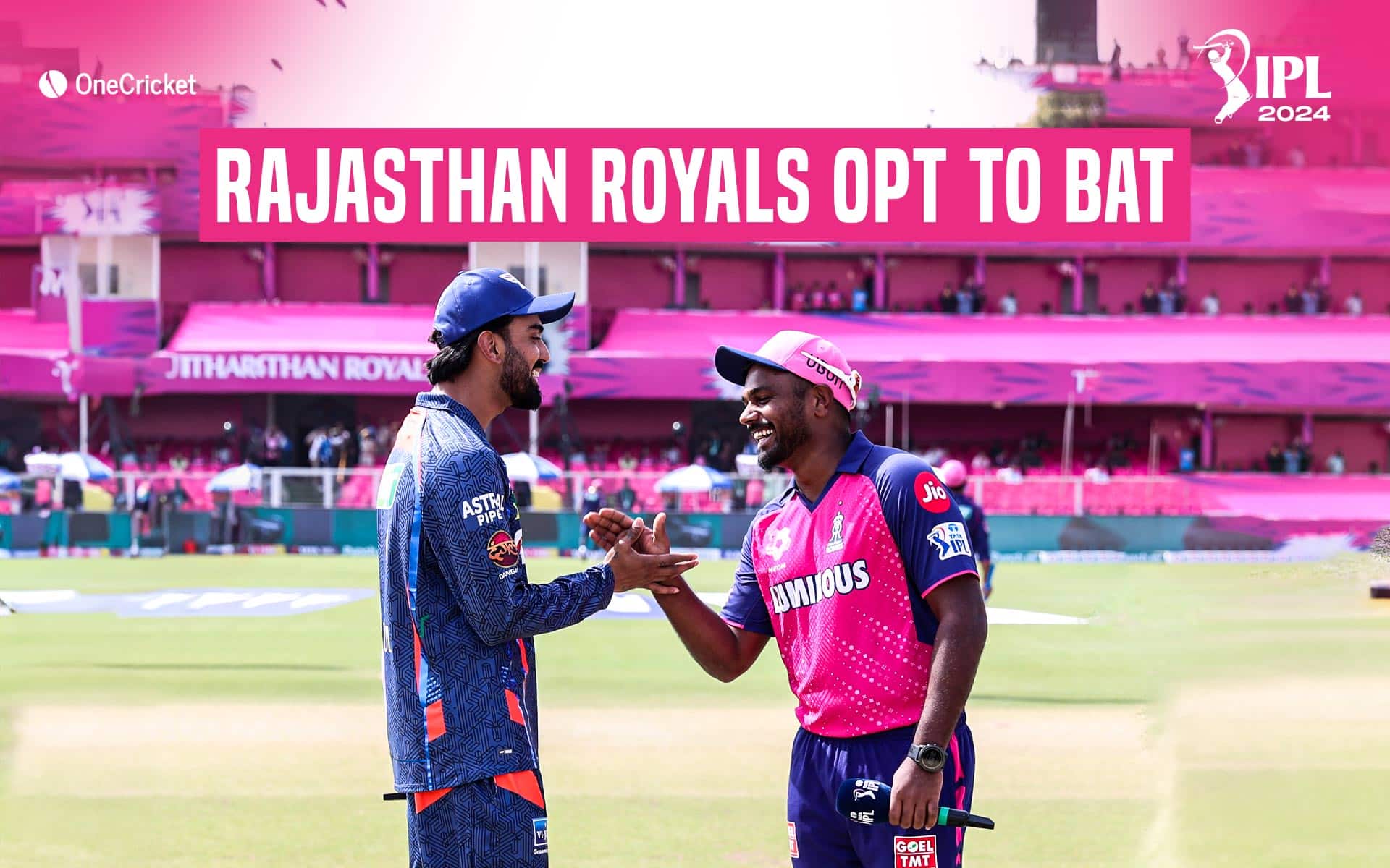 Rajasthan Royals have won the toss and have opted to bat first (Source: OneCricket)