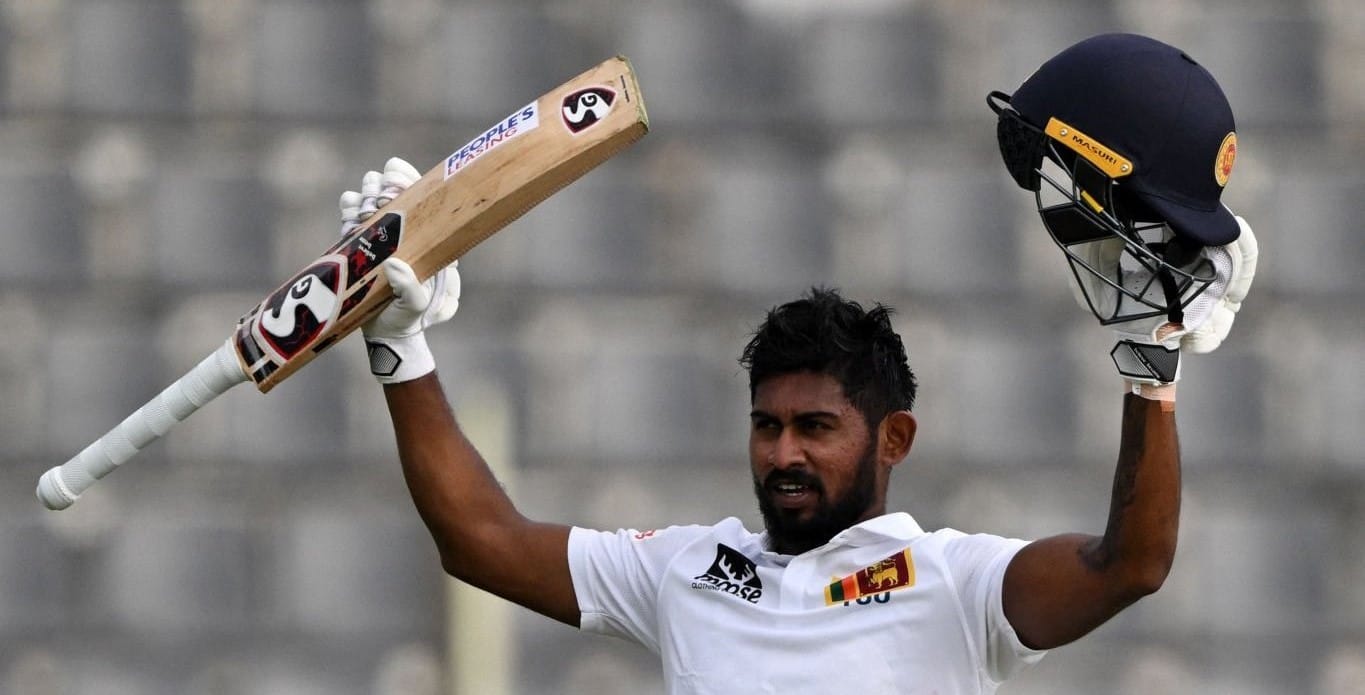 Kamindu Mendis becomes the First ever player in Test cricket history to score twin centuries in a Test after batting at below no.6 position [x.com]