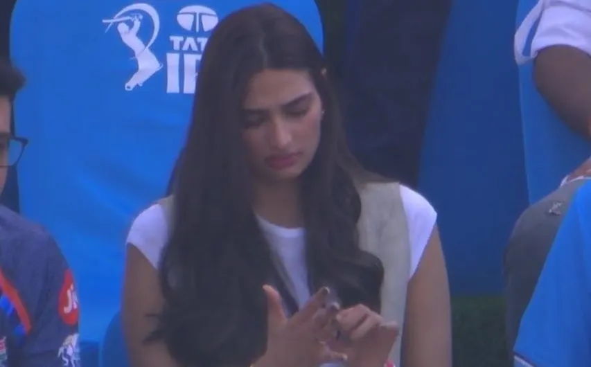 Athiya Shetty Cheers KL Rahul at IPL 2024 [X.COM]