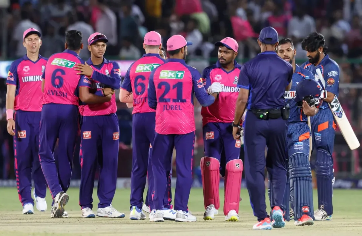 LSG failed to chase the 194-run target set by RR (IPLT20.com)