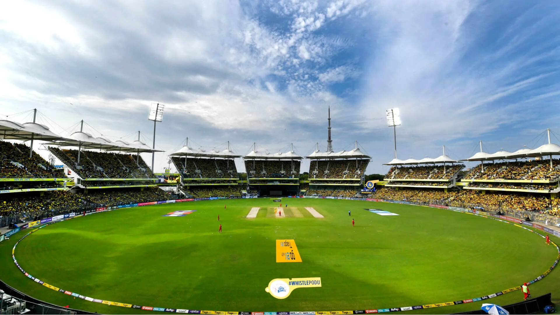 MA Chidambaram Stadium Chennai Weather Report [x.com]