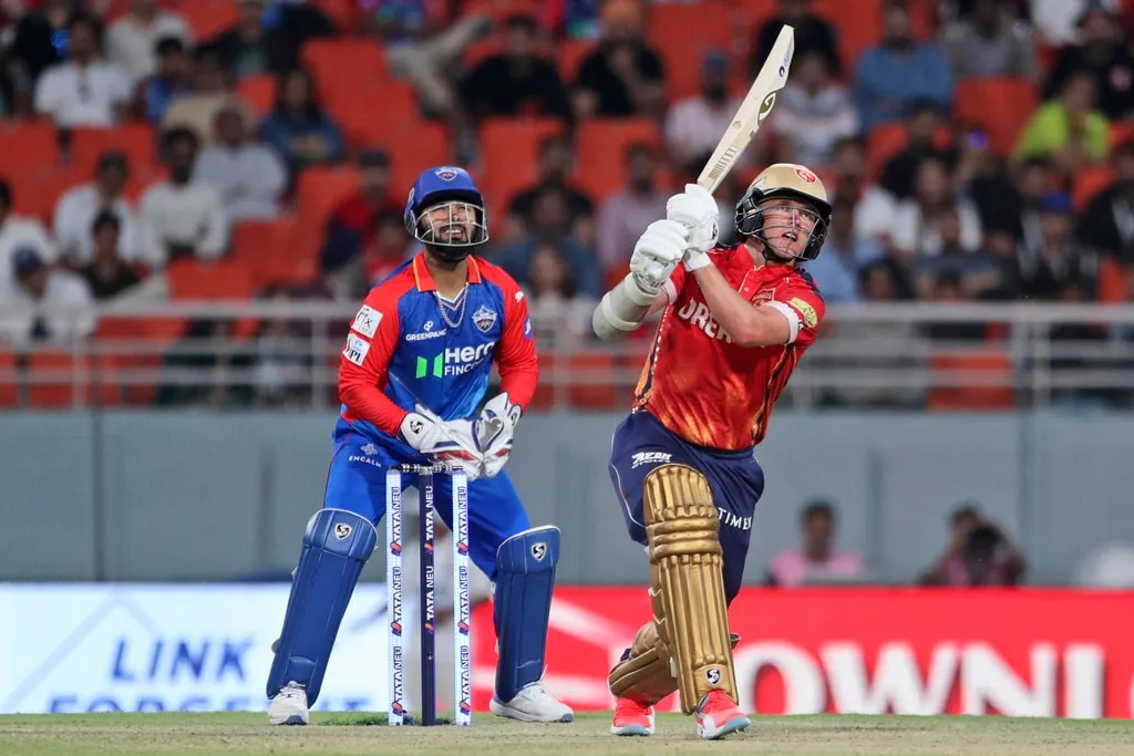 Curran smashed a fifty in the Punjab's first game of the season. 