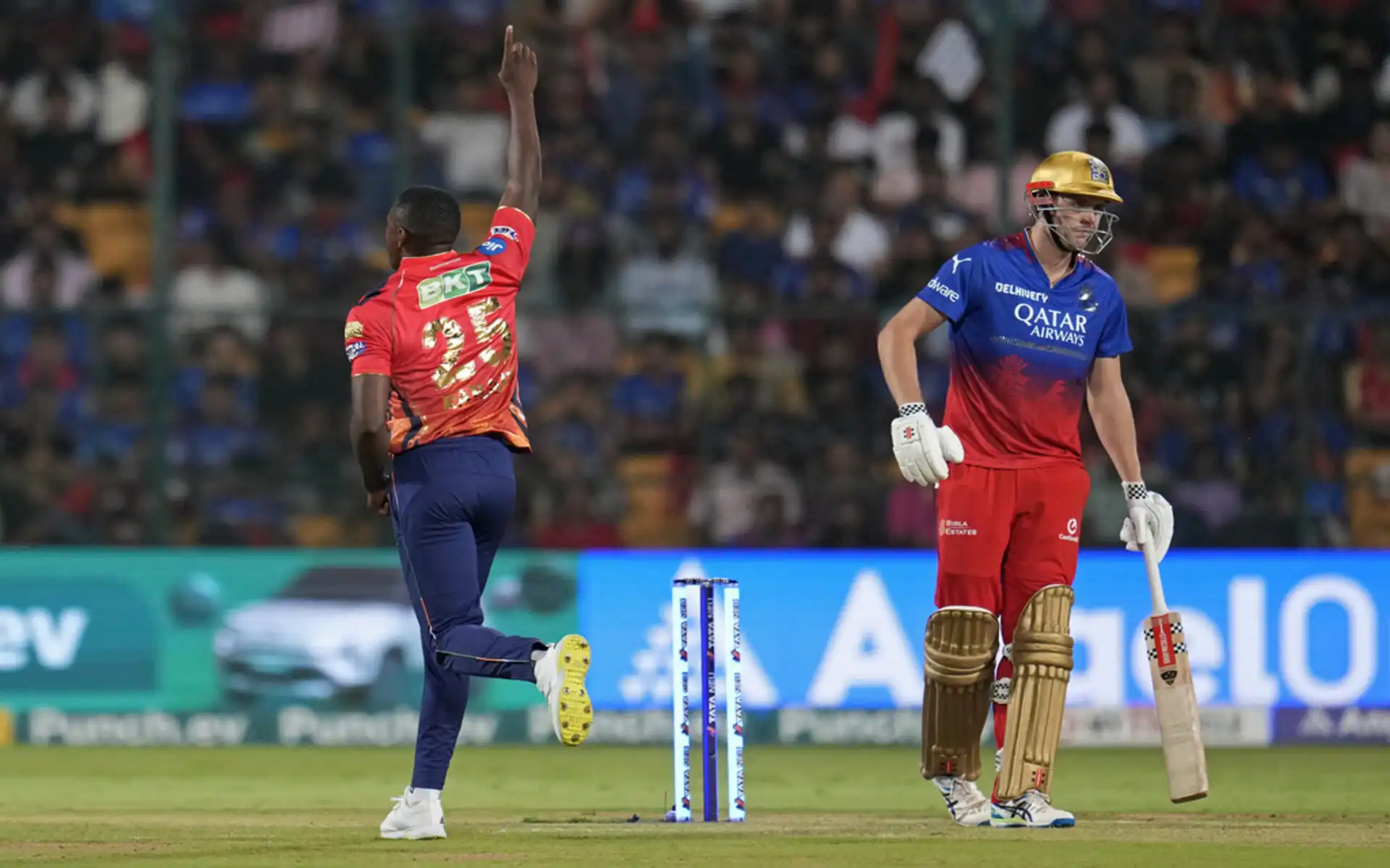KG Rabada gets Cameron Green (Source: AP Photo)