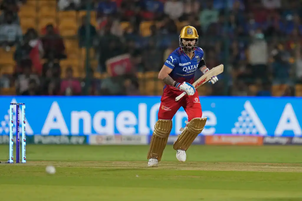 Kohli anchored RCB's run-chase against PBKS in IPL 2024 (AP)