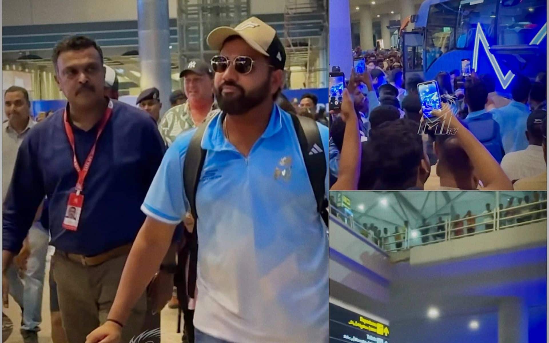 Rohit Sharma's mass fan following in Hyderabad (x.com)