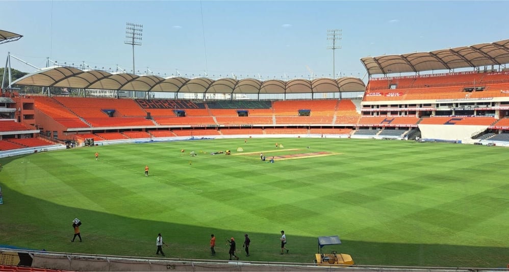 Rajiv Gandhi Stadium, Hyderabad [X.com]