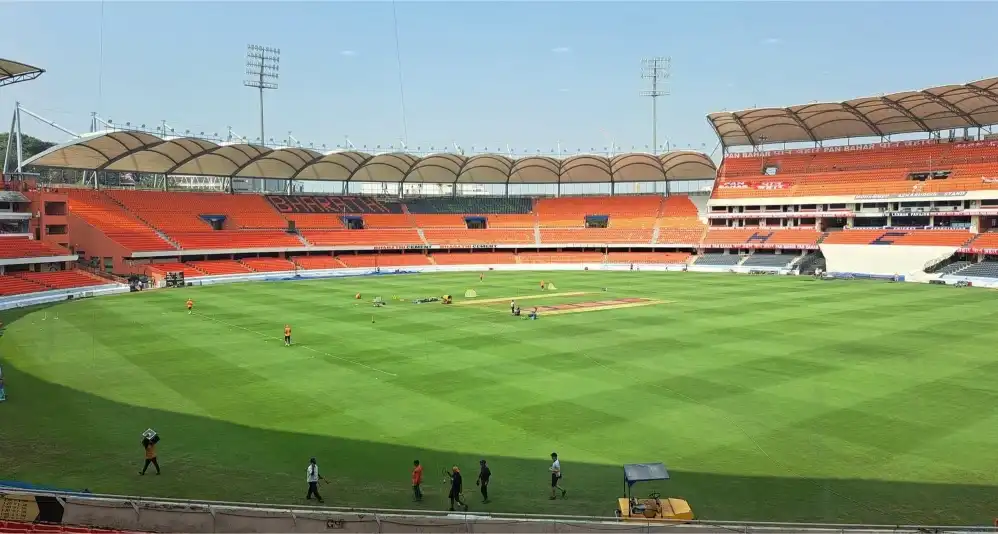 Rajiv Gandhi Stadium, Hyderabad [X.com]