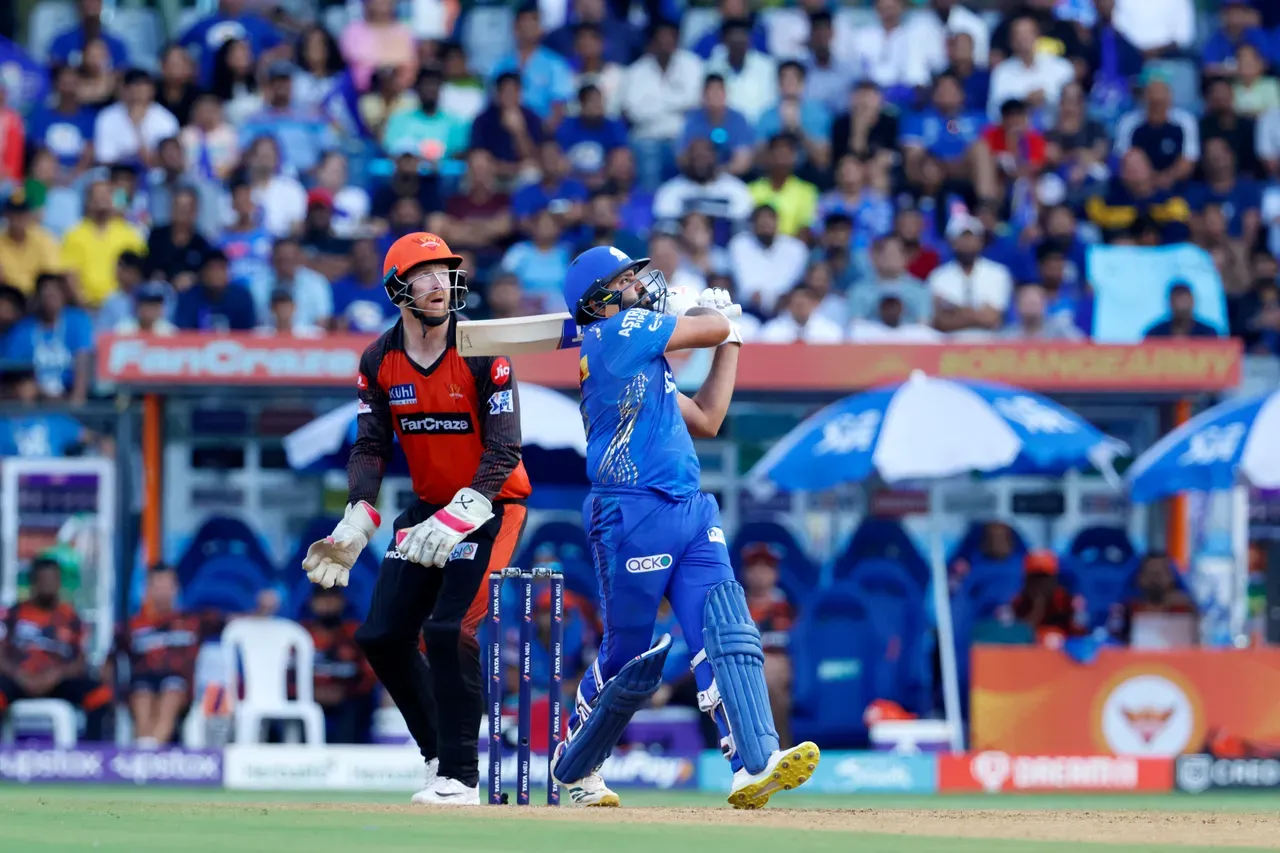 Rohit Sharma during IPL 2023 vs SRH (IPLT20.com)
