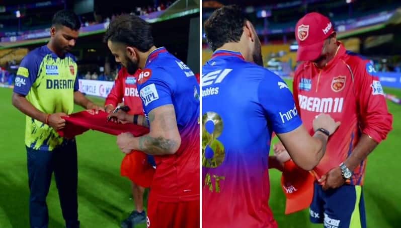 Virat Kohli Wins Heart With Generous Post-Match Gesture After Leading RCB To Win Vs PBKS