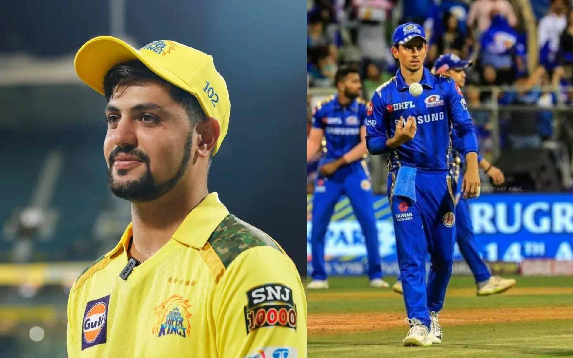 Rizvi and Lad have struck a six on the first ball they faced (x.com)