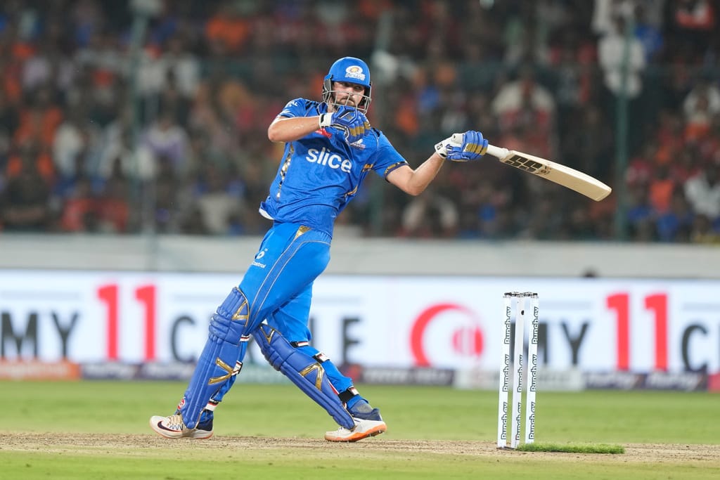 Tim David couldn't showcase his might vs SRH on Wednesday (AP)