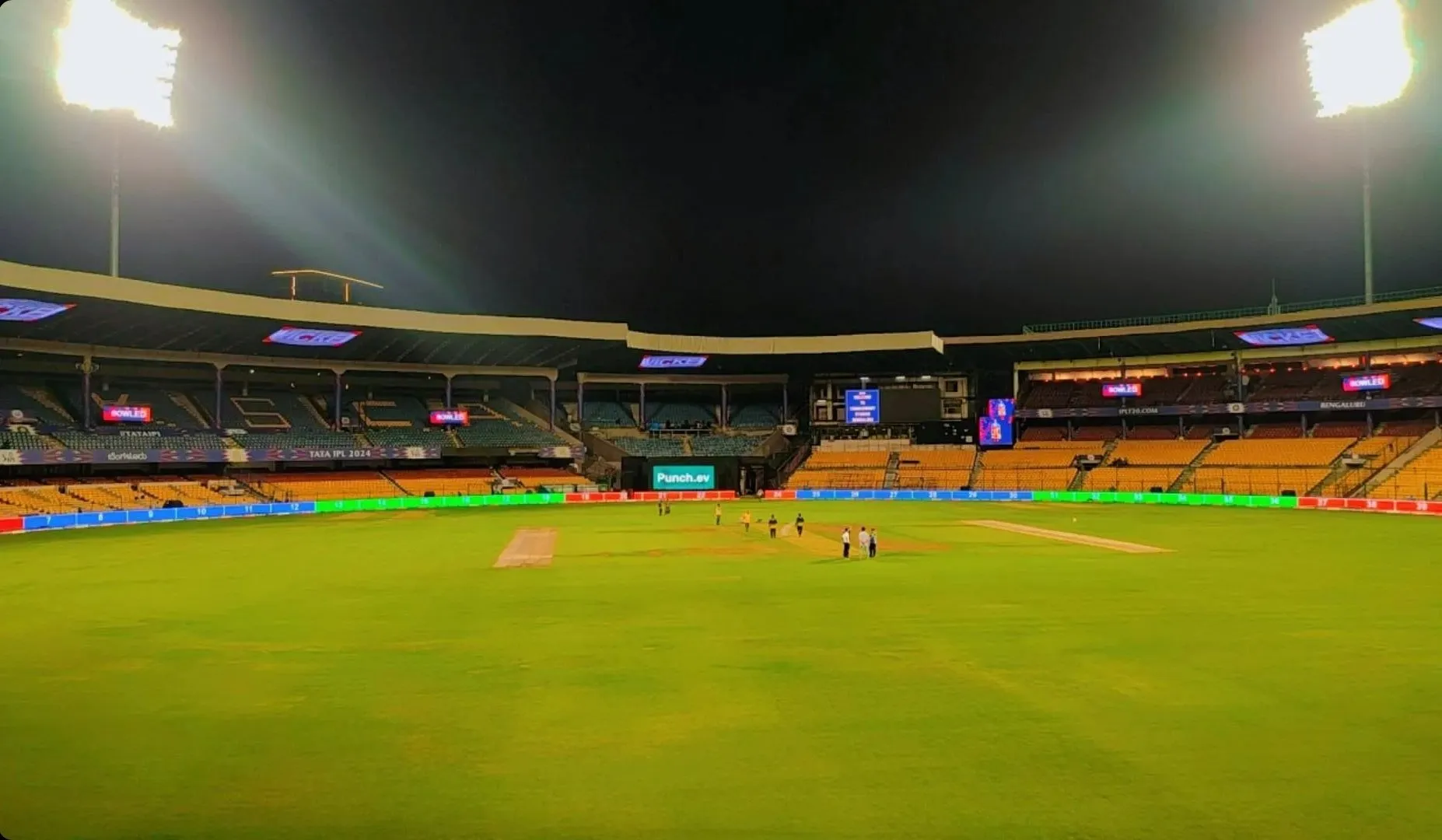 M Chinnaswamy Stadium Bengaluru Weather Report [x.com]