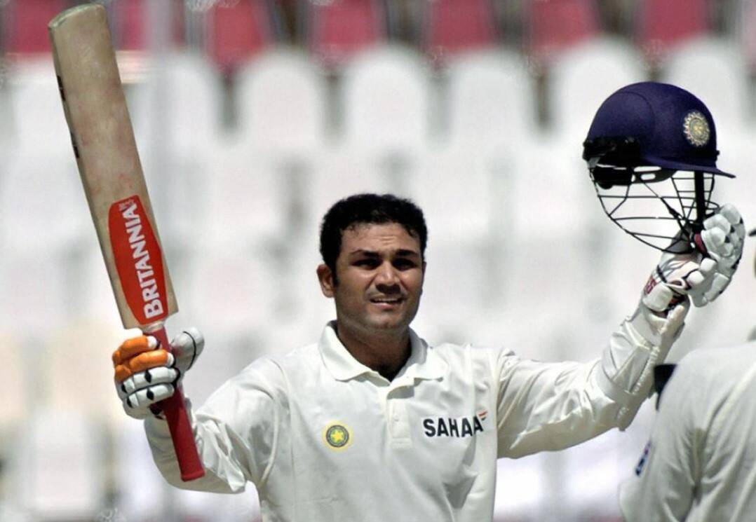 Virender Sehwag scored a sensational 309 vs Pakistan in 2004 (Twitter)