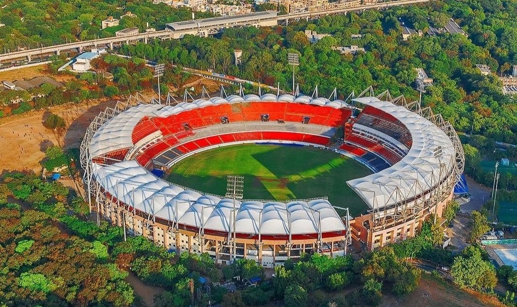 The Lucknow stadium 
