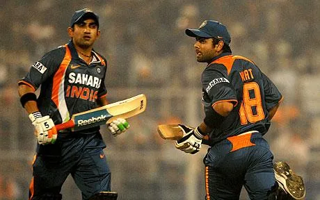 Gautam Gambhir and Virat Kohli playing against Sri Lanka [x.com]