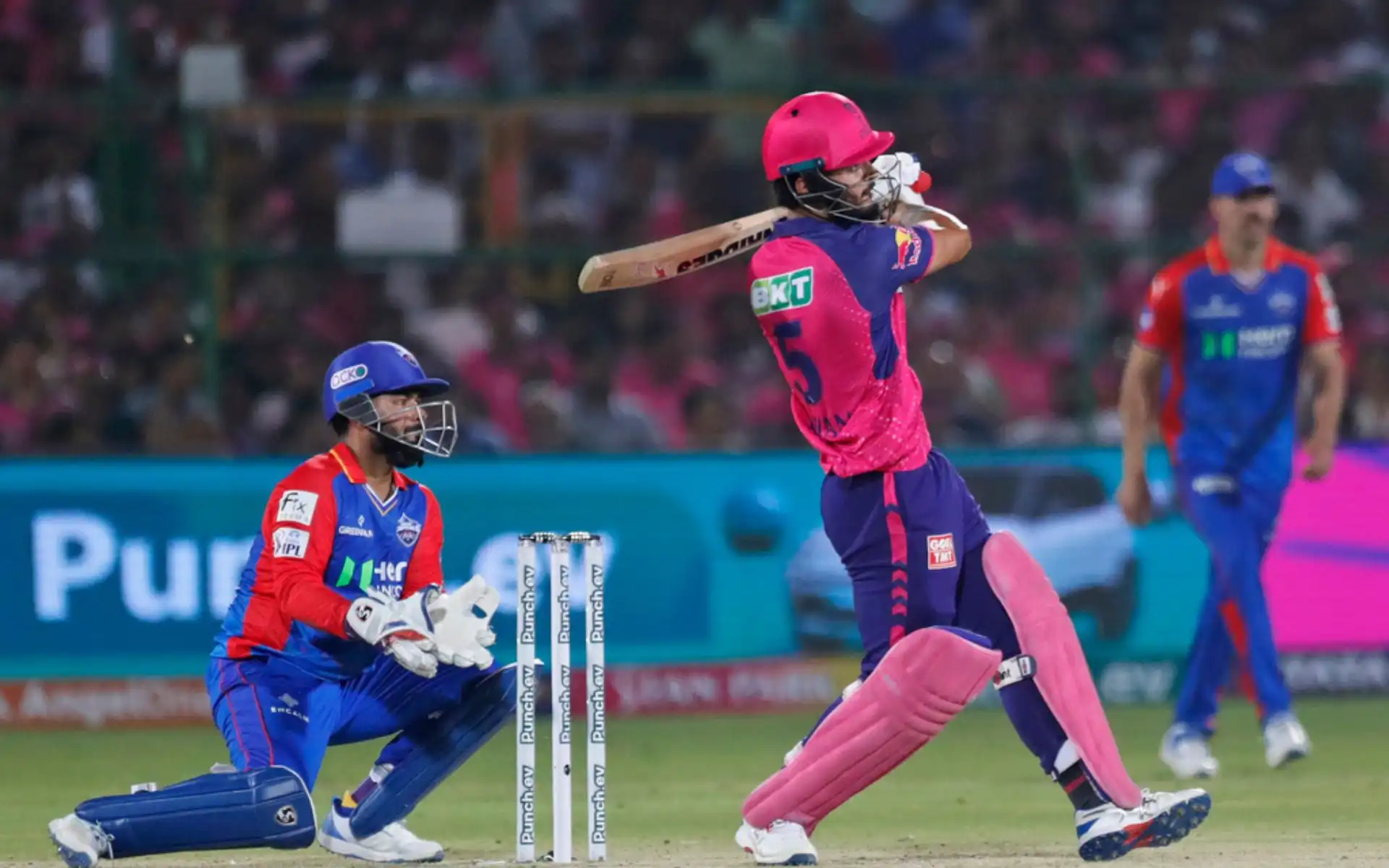 Riyan Parag guides RR to victory vs DC in IPL 2024 (AP)