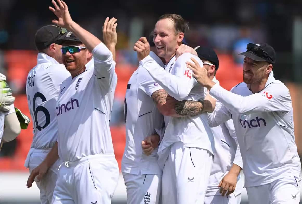 England team during the Vizag test
