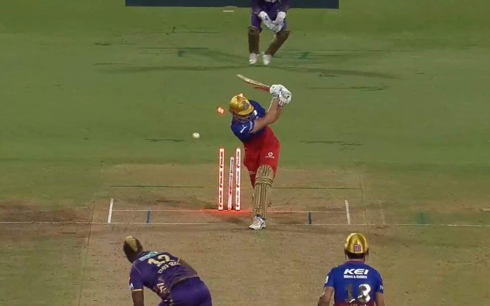 Andre Russell cleaning up Cam Green (X.com)