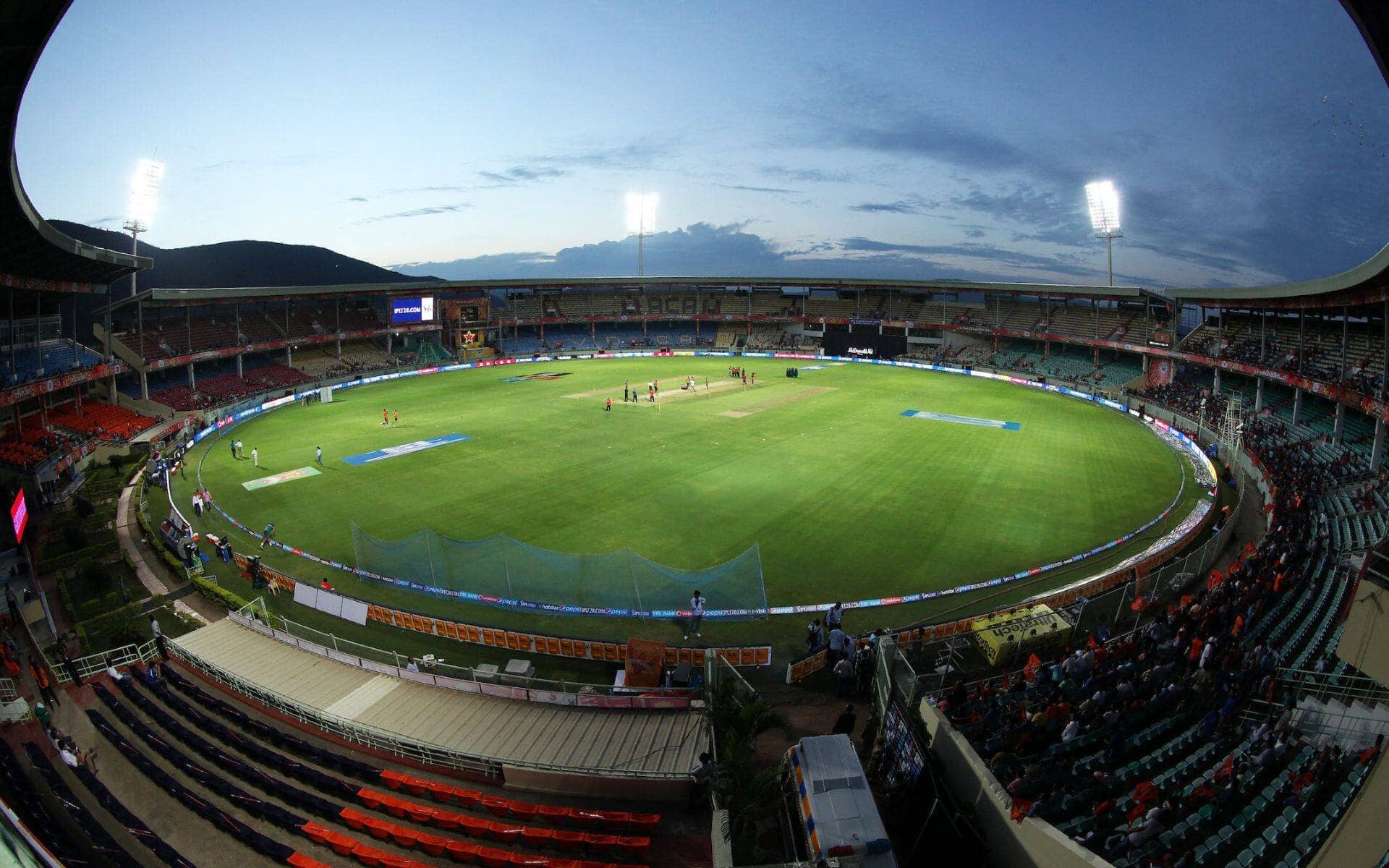 Dr. Y.S. Rajasekhara Reddy ACA-VDCA Cricket Stadium, Visakhapatnam (X.com)