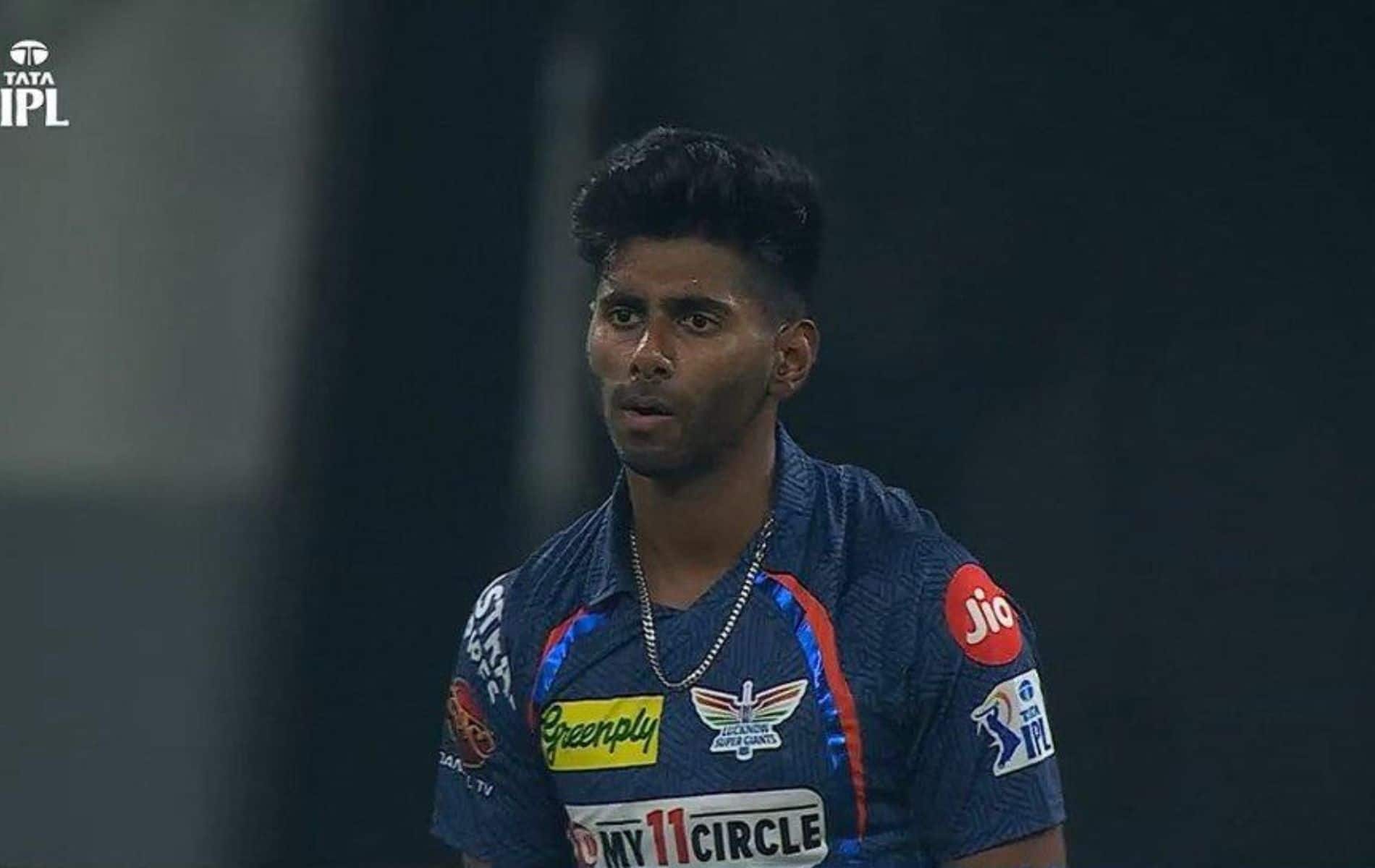 Mayank Yadav became man of the match on debut(X)