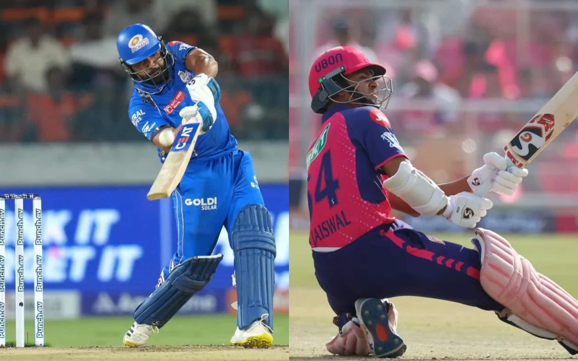 Rohit Sharma and Yashasvi Jaiswal would be crucial for their teams in the match [iplt20.com]