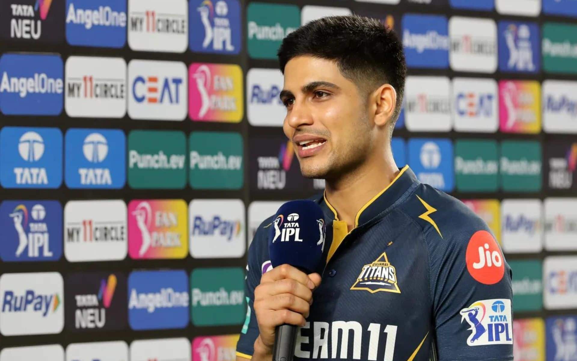 Shubman Gill after GT's victory over SRH on Sunday (AP)