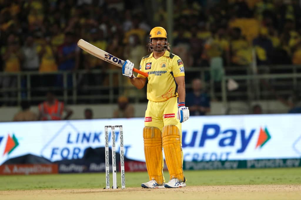 MS Dhoni entertains fans with vintage knock in IPL 2024 (AP)