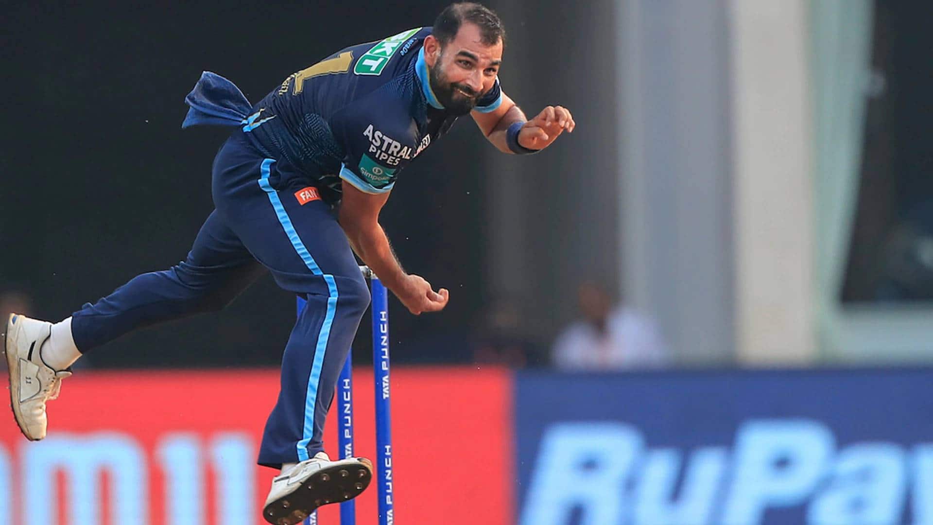 Mohammed Shami is the second highest wicket taker of the Gujarat Titans (X.com)