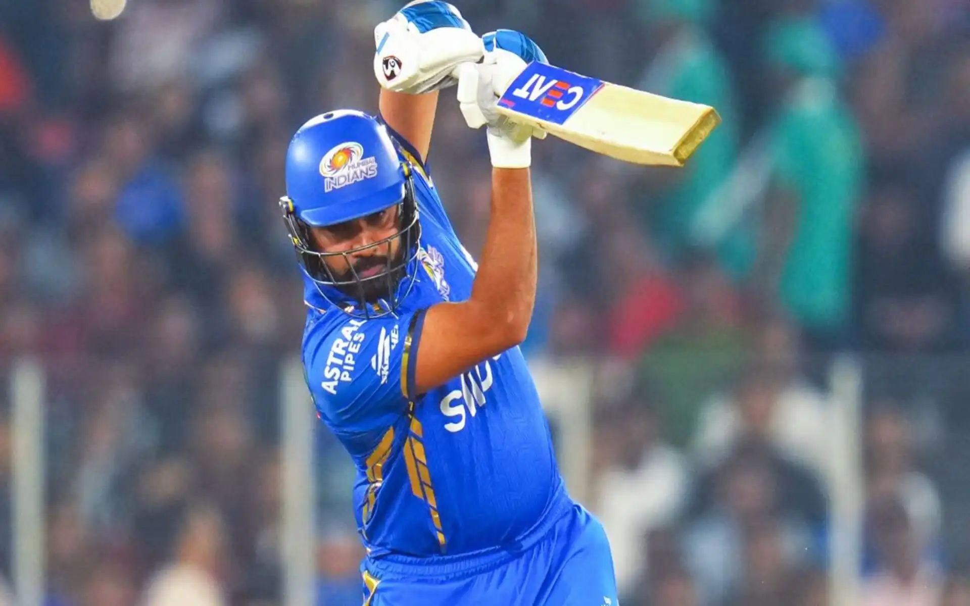 Rohit will be eyeing a big score vs RR. (X)