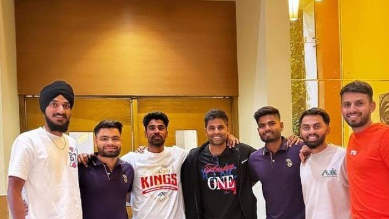SuryaKumar Post With Junior Players [x.com]
