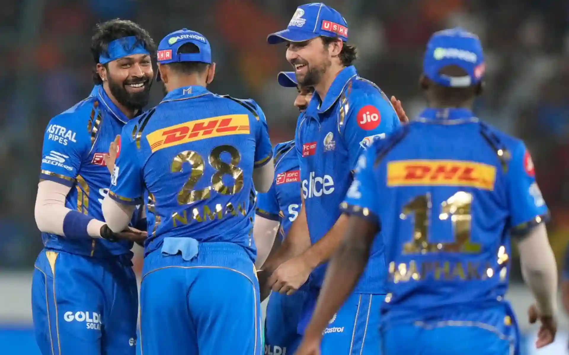 Hardik Pandya and co. in IPL 2024 (X.com)