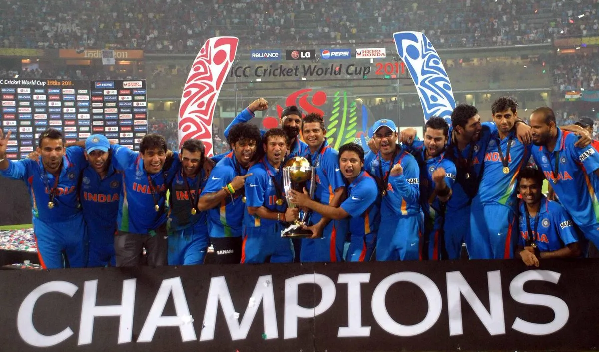 MS Dhoni led IND to WC glory in 2011 [X.com]