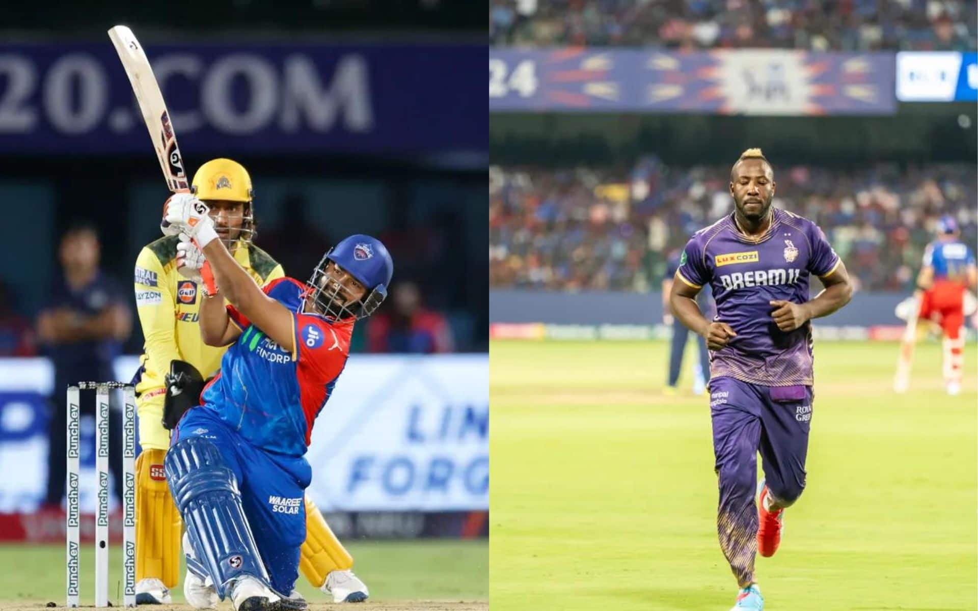 Rishabh Pant and Andre Russell could be decisive choices as C/Vc in the match [iplt20.com]