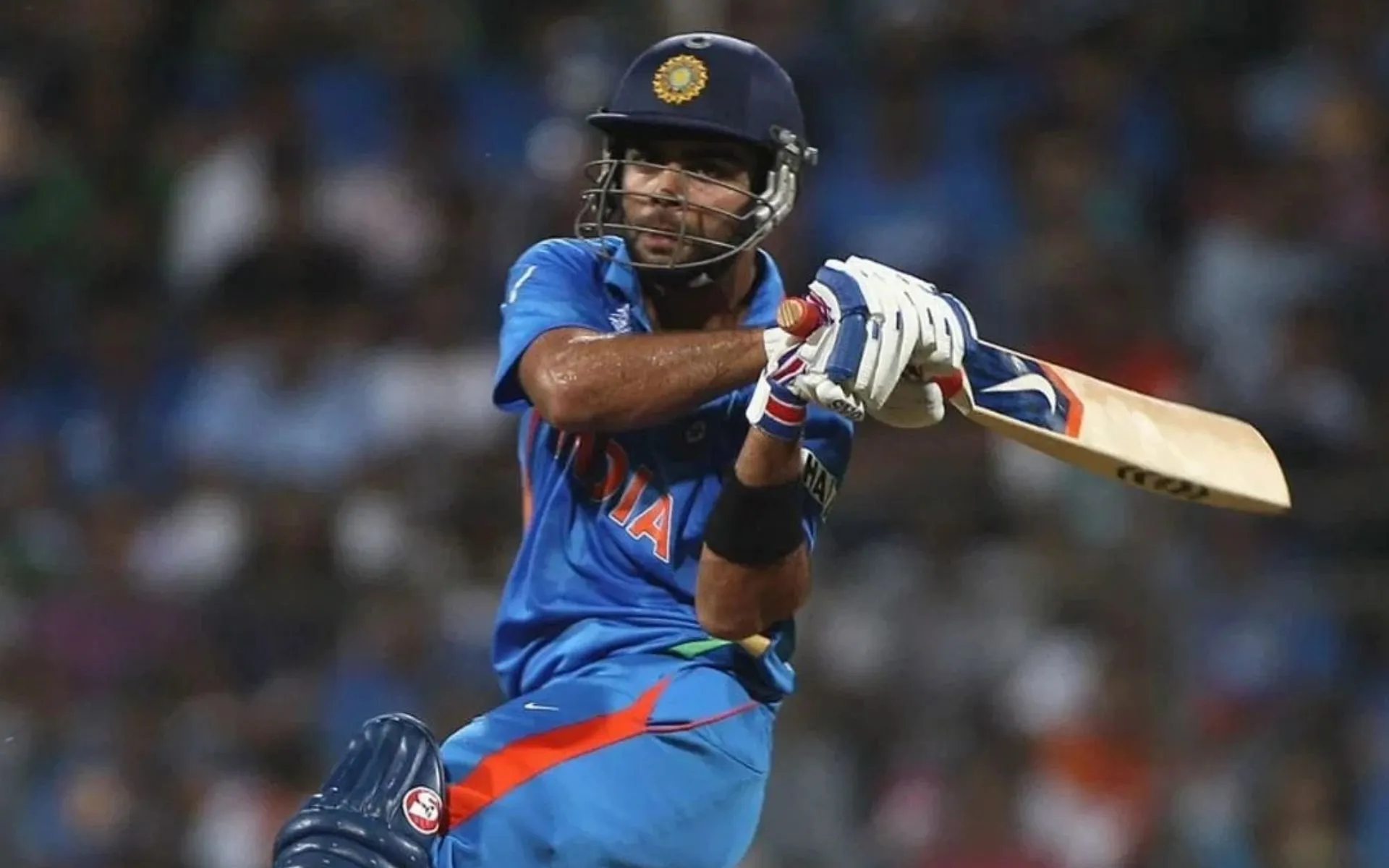 Kohli played a crucial knock in 2011 World Cup final (x.com)
