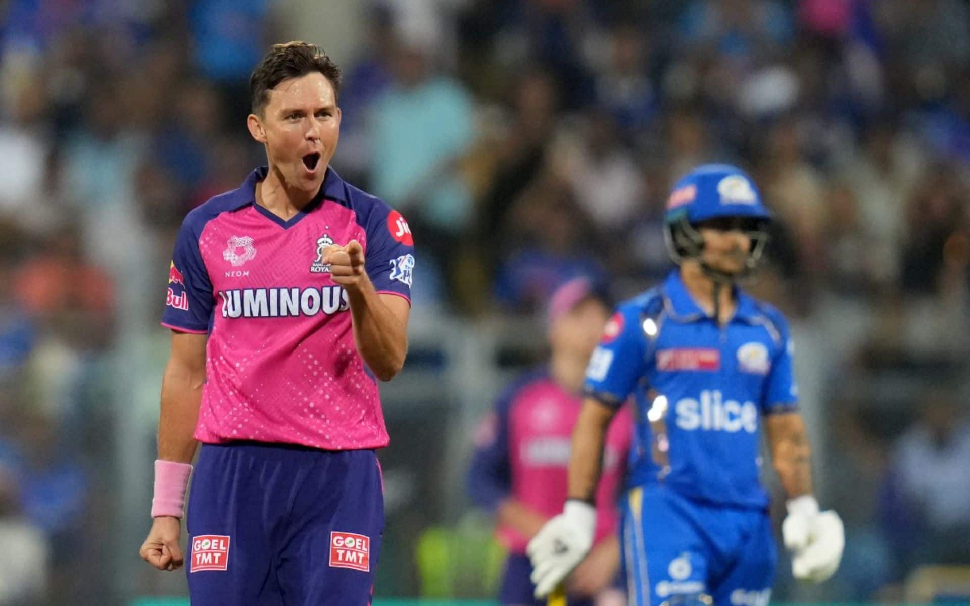 Trent Boult was on fire vs Mumbai at Wankhede in IPL 2024 (X.com)
