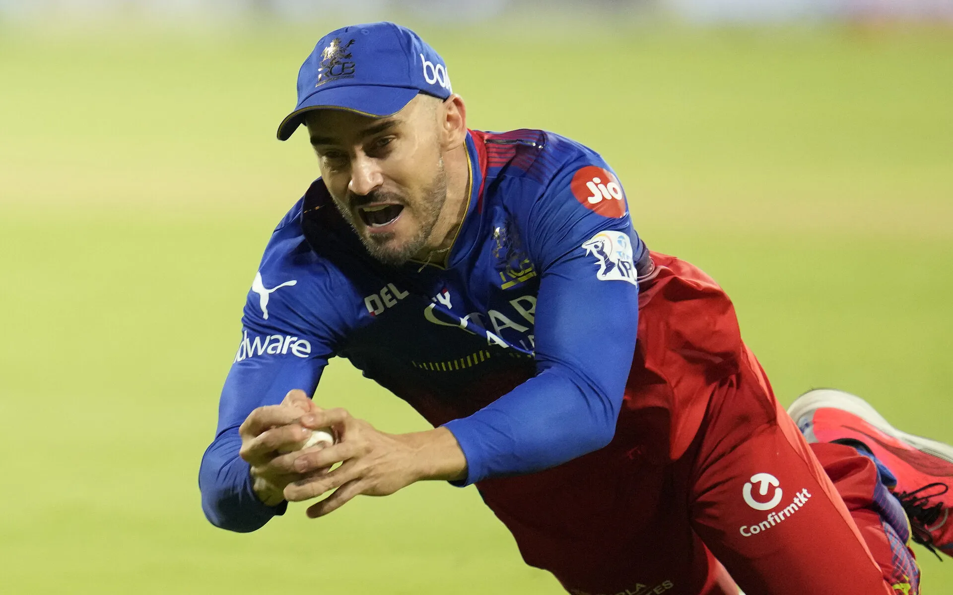 Faf du Plessis is leading RCB in IPL2024 (AP Photo)