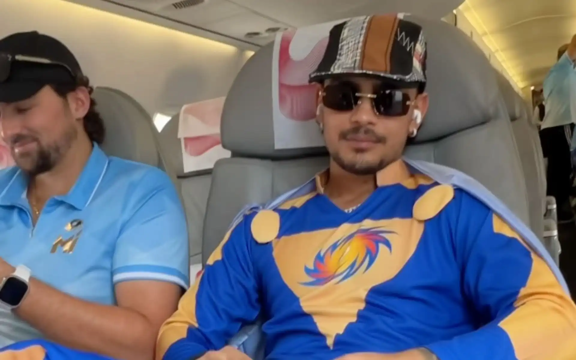 Ishan Kishan wearing superman suit (X.com)