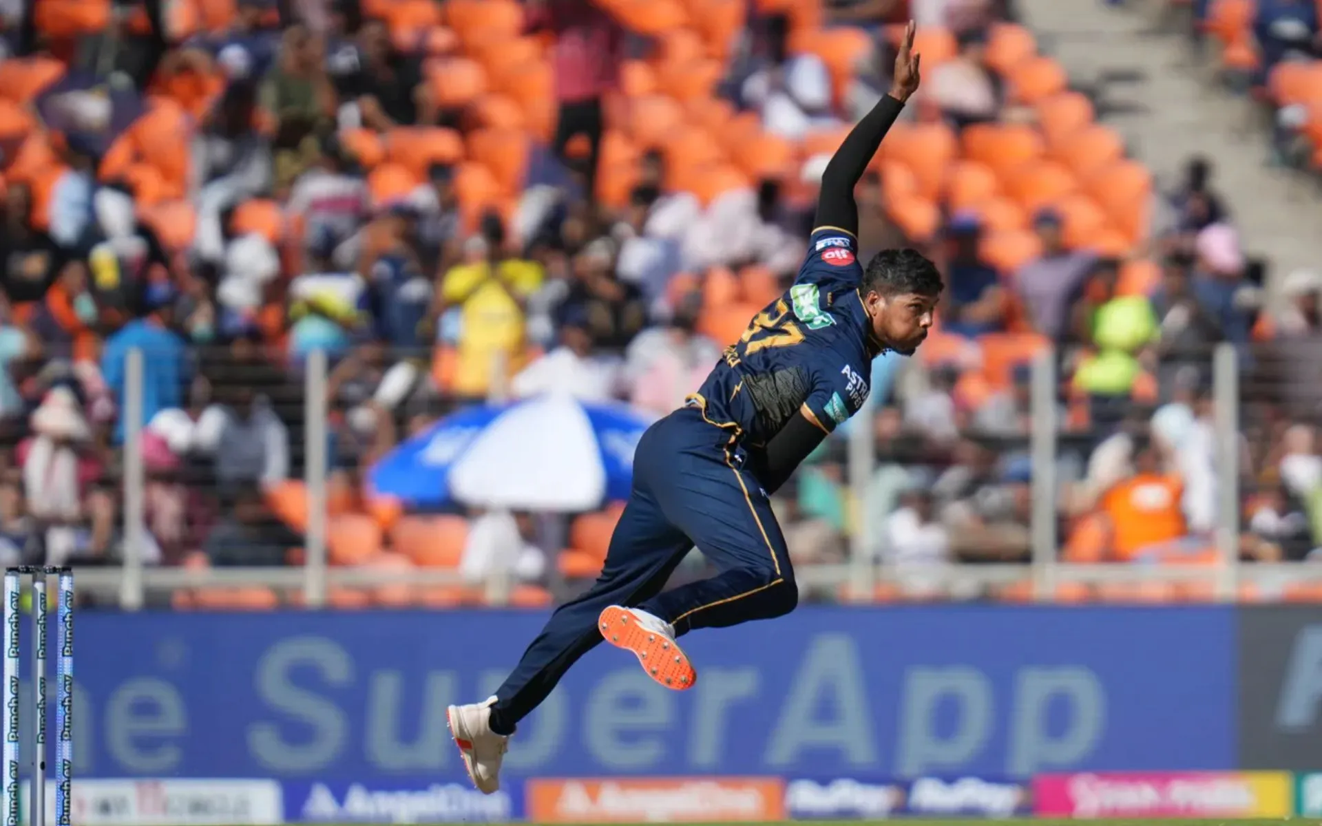 Umesh Yadav in action for Gujarat Titans in IPL 2024 (BCCI)