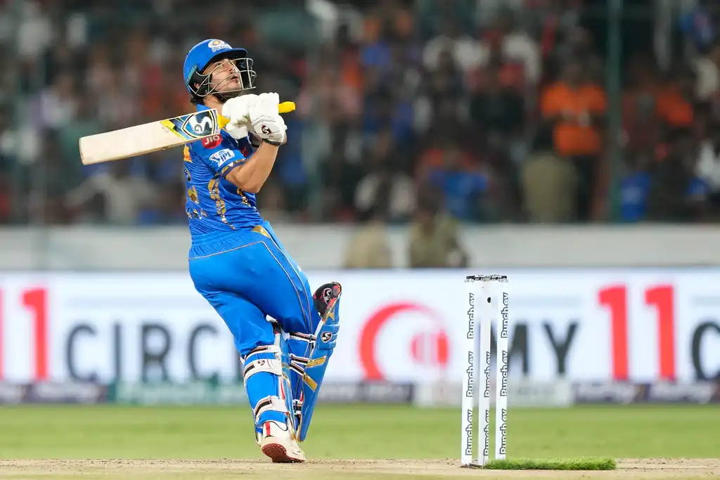 Ishan Kishan in action [AP]
