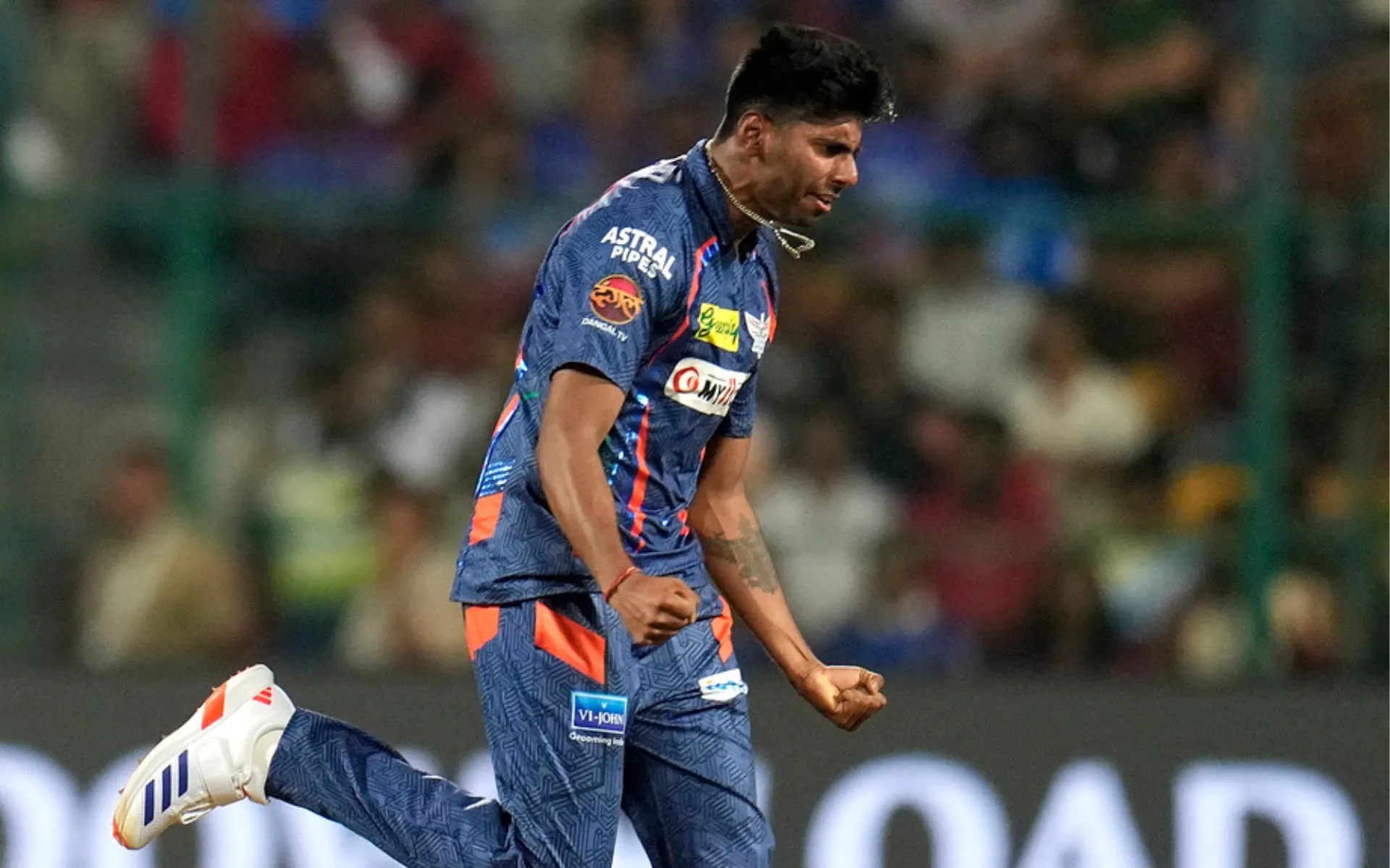 LSGs's pacer Mayank Yadav [ap photos]