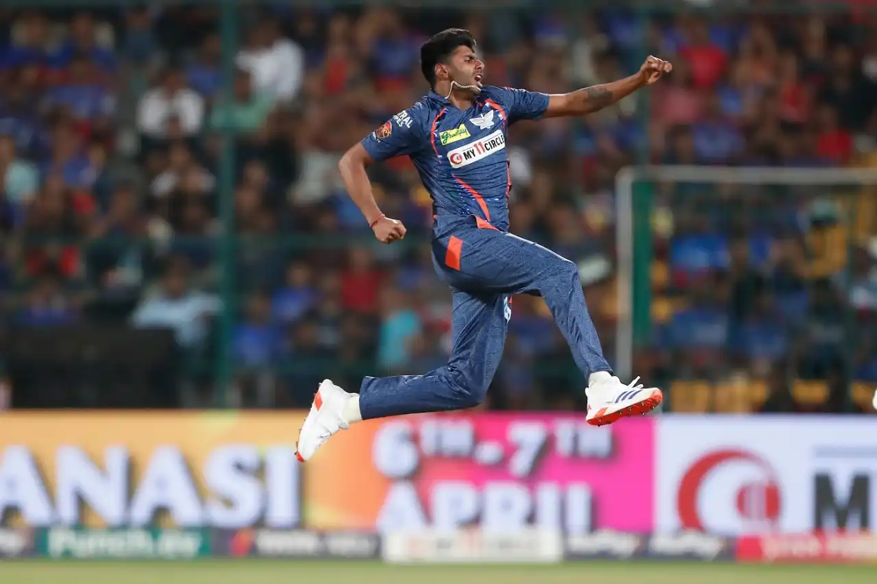 Mayank Yadav celebrating a wicket in IPL 2024 (BCCI)