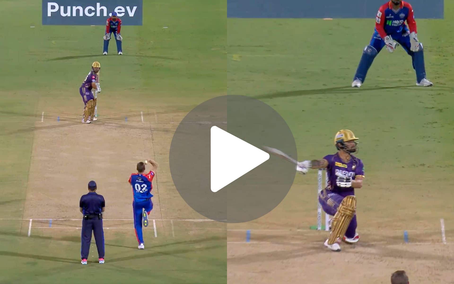 [Watch] Rinku Singh’s Double One-Handed Six In Front Of Rishabh Pant Leaves Nortje Puzzled