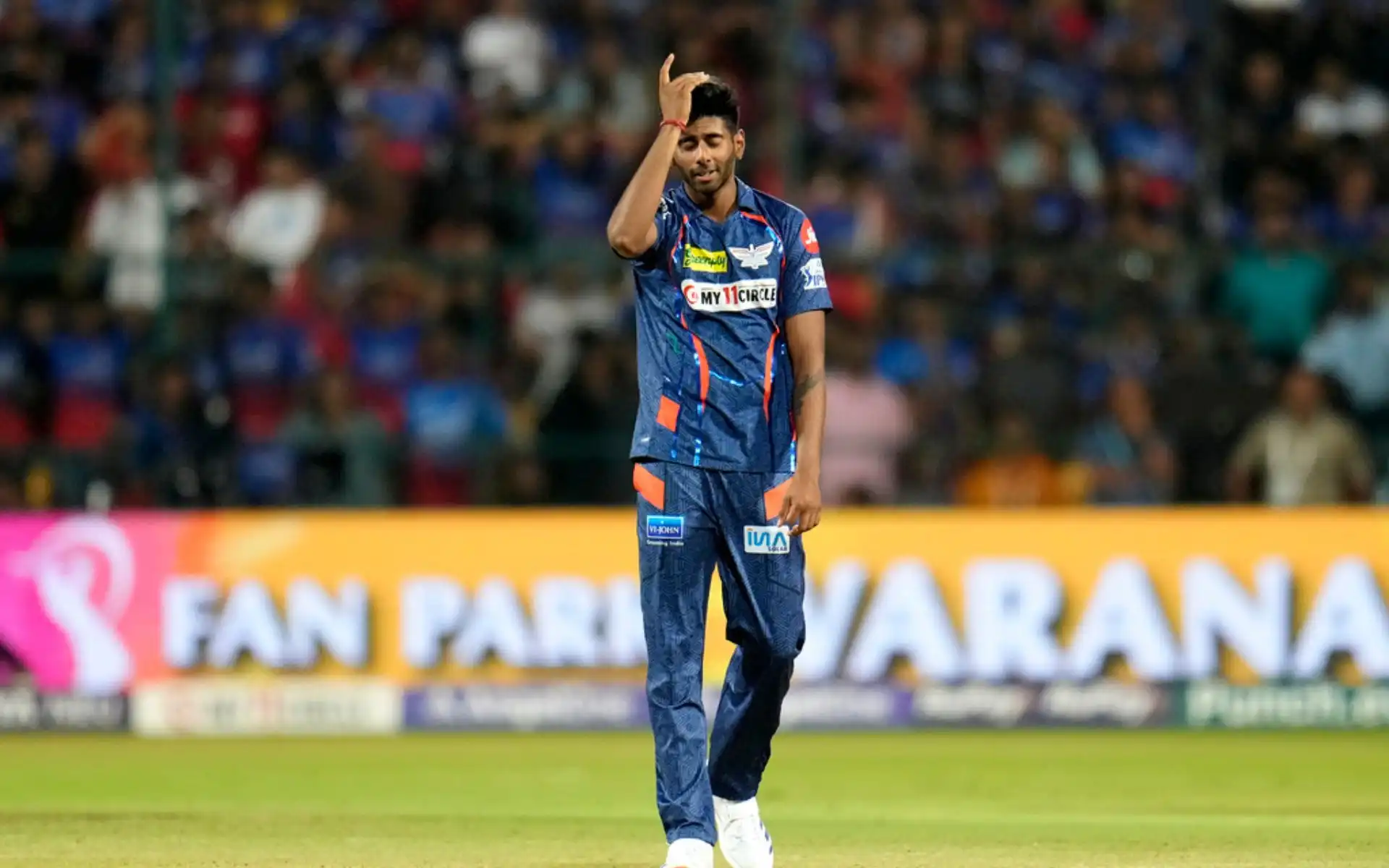Mayank Yadav has the most number of deliveries over 155 in the IPL (AP)